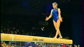 Ludmila EZHOVA (RUS) beam - 2004 DTB Cup semi final