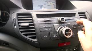 Установка компьютера в автомобиль Honda Accord 8 поколения