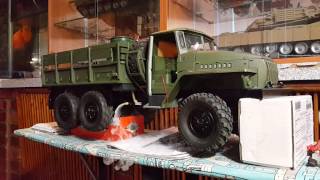 Ural-4320.(1:12) Проверка работы дымогенератора Burn Effect V3.