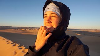 Magnifique coucher de soleil suivi d'un super repas traditionnel TAGUELLA - Vlog Algérie #8