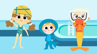 Cartoons For Girls - Swimming Pool - Lisa's dresses (25)