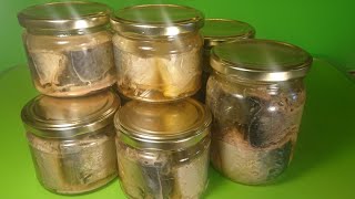 Скумбрия с добавлением масла Консервы своими руками