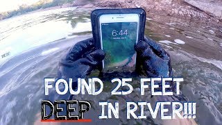 River Treasure: I Found a Working iPhone 7 PLUS, GoPro, Keys, Money (iPhone Returned to Owner!!!)