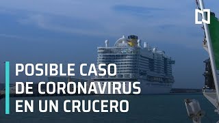 Bloquean crucero por coronavirus - Las Noticias con Karla iberia