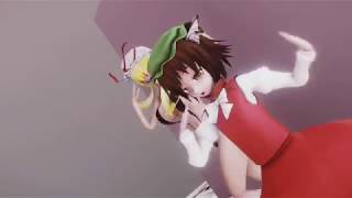 [Touhou MMD] Temptation [Yukari, Chen Yakumo] R18