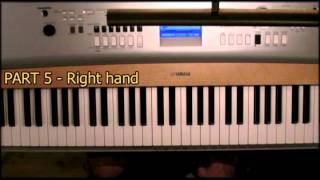 02 Dustin O'Halloran - Opus 12 - How to play - Tutorial (piano) (easy version)