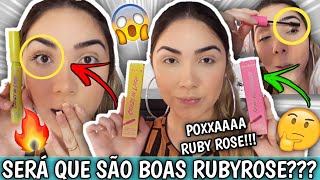 NOVAS MÁSCARAS da RUBY ROSE | Elaynepadilha Makeup