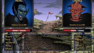 Real vs Legacy 50 vs 50 Guild War, Shakes and Fidget Game