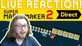 Super Mario Maker 2 Nintendo Direct REACTION!