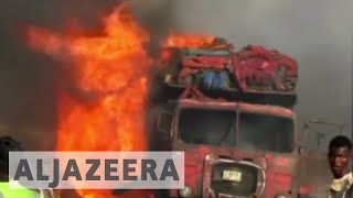 Double car bombs hit Mogadishu, 23 dead in al-Shabab attack