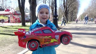 Молния Маквин Тачки Дисней- тест драйв на Крестовском острове СПб/ Cars Disney Lightning McQueen