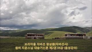 원허 지운스님 대승기신론 제2권 04강(음성강의).
