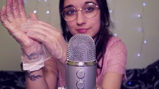 [ASMR] Ear to Ear Bare Hand Sounds + Latex Gloves (No Talking)