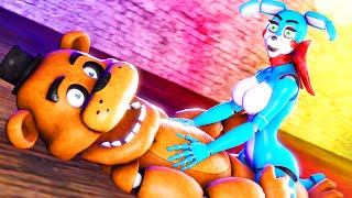 [SFM FNAF] SEXY GIRL Marionette! vs. SEXY GIRL Foxy! (Best Five Nights at Freddy's Animations)