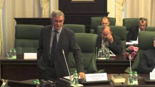 Выступление Председателя Верховного суда земли Бремен Вольфганга Аренхёфеля