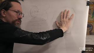 Рисунок портрета.Ключевые моменты.1 часть
