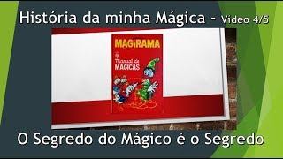 HISTÓRIA DA MINHA MÁGICA - O Segredo do Mágico é o Segredo