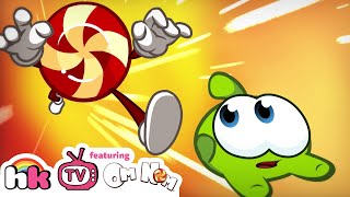 Om Nom Stories: Mad Tea Party | Cut the Rope | Funny Cartoons for Kids | HooplaKIdz TV