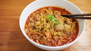 집밥 백선생 백종원 짬뽕라면 만드는 법-멜팅키친