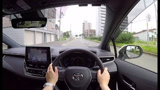 【Test Drive】2018 New TOYOTA COROLLA SPORT(HATCHBACK) 1.2 Turbo 4WD - POV City Drive