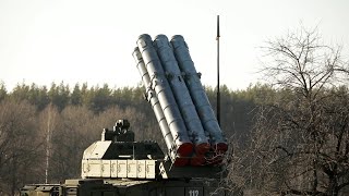 Учение с расчетами ЗРК «Бук-М3» Западного военного округа в Курской области