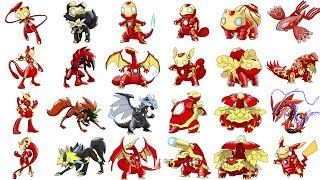 Pokemon as Iron man Fanart Compilation