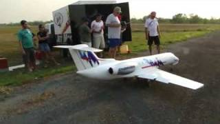 Clube Matogrossense de Aeromodelismo - Vôo Jato ERJ-145 Embraer