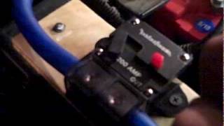 How I installed a 2nd battery and 0 gauge wire in my Fosgate/JBL Jeep