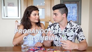 PROBANDO DULCES COLOMBIANOS