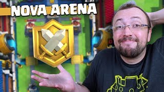 NOVA ARENA DE OURO DO CLASH ROYALE