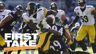 First Take reacts to Steelers' Antonio Brown sideline tantrum | First Take | ESPN