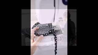 Как сделать ковер из лоскутков и веревки.How to make a carpet of rags and ropes