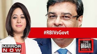 RBI Vs Government: Critical institutions compromised? | The Urban Debate With Faye D'Souza