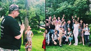 ЛИГА БИТБОКСА - Открытый урок по битбоксу в парке Горького (21.07.2018)