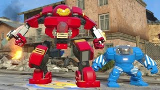 LEGO Marvel's Avengers - All Iron Man Suits Gameplay (Suit Up Animations + DLC)