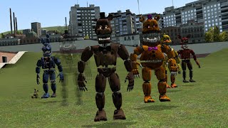 CREEPY FIVE NIGHTS AT FREDDY'S 4 NPCS!| Garry's Mod