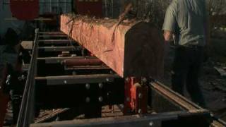 TimberKing Portable Sawmill Model 2400 Up Close