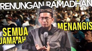 BIKIN NANGIS? Renungan Menyambut RAMADHAN dari Ust Adi Hidayat LC MA