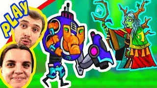 ПРоХоДиМеЦ добавил себе МАГА-РЫЦАРЯ! Что сделает БолтушкА? #231 Игра для Детей - Tower Conquest