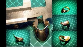 Как снять размеры для изготовления лепесткового кольца лучника