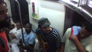 Bonde da Cultura no Metrô Rio. 16-junho-12