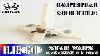 Lego Star Wars Magazine 03/18 Imperial Shuttle - Lego Speed Build