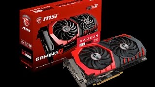 Видеокарта MSI Radeon RX 470 Gaming X 4G