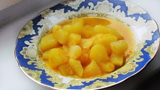 Тушёный картофель с морковью