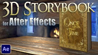 Custom 3D Storybook for After Effects
