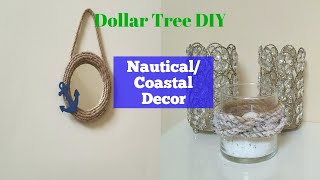 Dollar Tree DIY: Nautical/Coastal decor