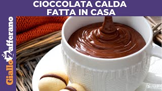 CIOCCOLATA CALDA IN TAZZA FATTA IN CASA: cremosa come quella del bar!