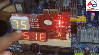 Repair motherboard | analyzer Debug card error code | Bangla