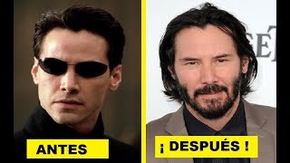 Actores de MATRIX 18 años después ! antes después
