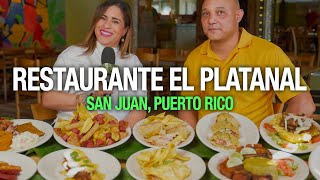 Saborea antojos dominicanos en el Platanal Restaurant en San Juan, Puerto Rico (4K)